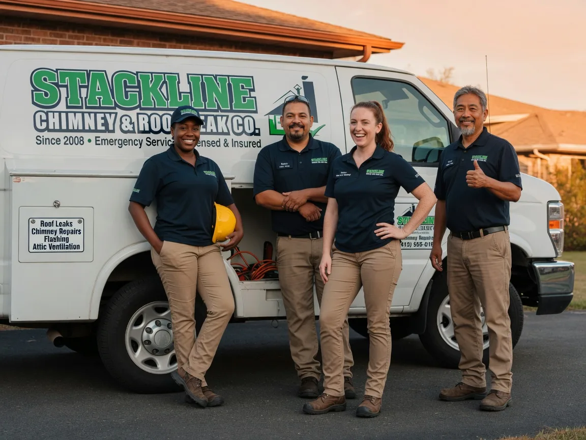 Chimney flashing repair company in Pleasant Garden, NC
